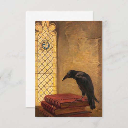 Saint-from Jackdaw van Rheims Raven Briton Riviere Save The Date (Voorkant / Achterkant)