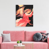 Saint Gabriel de Archangel Canvas Afdruk (Insitu (Woonkamer))