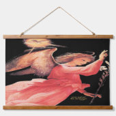 Saint Gabriel de Archangel Hangend Wandkleed (Voorkant)