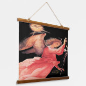 Saint Gabriel de Archangel Hangend Wandkleed (Gebogen)