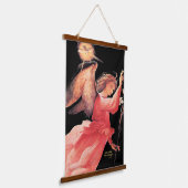 Saint Gabriel de Archangel Hangend Wandkleed (Gebogen)
