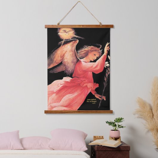 Saint Gabriel de Archangel Hangend Wandkleed (Slaapkamer)