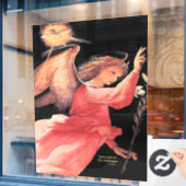 Saint Gabriel de Archangel Raamsticker (Cafe Raam)