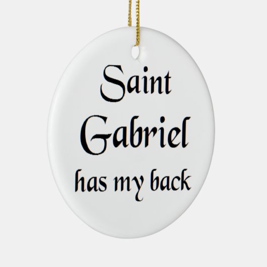 saint gabriel keramisch ornament (Rechts)