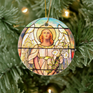 Saint Gabriel Keramisch Ornament