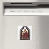 SAINT GALGANO / LEGEND OF THE SWORD IN THE ROCK MAGNEET (Insitu (Vaatwasser))