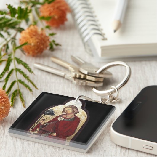 SAINT GALGANO / LEGEND OF THE SWORD IN THE ROCK SLEUTELHANGER (Voorkant Rechts)