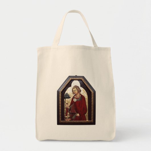 SAINT GALGANO / LEGEND OF THE SWORD IN THE ROCK TOTE BAG (Voorkant)