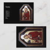 SAINT GALGANO / LEGEND OF THE SWORD IN THE ROCK VISITEKAARTJE (Voorkant / Achterkant)