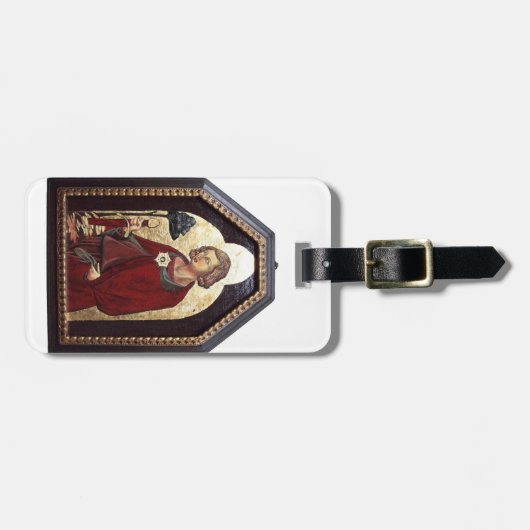 SAINT GALGANO Parchment Bagagelabel (Voorkant horizontaal)