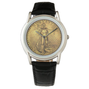 Saint-Gaudens Dubbele Adelaar Horloge
