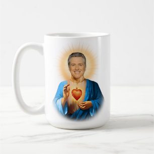 Saint Gavin Newsom Gebed Koffiemok