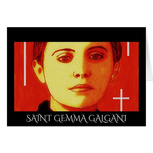 SAINT GEMMA GALGANI (Voorkant Horizontaal)