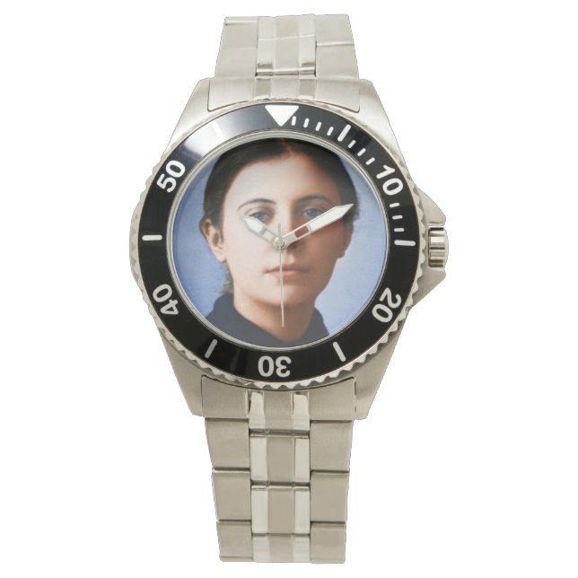 saint gemma galgani horloge (Voorkant)