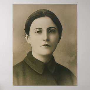 Saint Gemma Galgani: Italiaans-katholieke Saint Poster
