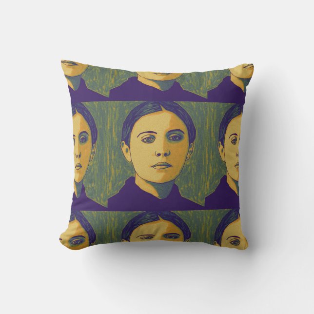 Saint Gemma Galgani Kussen (Voorkant)