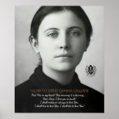 SAINT GEMMA GALGANI POSTER (Voorkant)