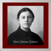 SAINT GEMMA GALGANI POSTER (Voorkant)