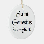 saint genesius keramisch ornament (Rechts)