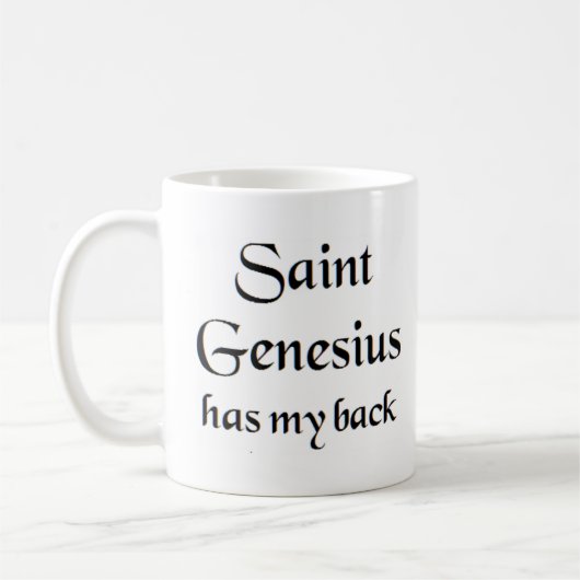 saint genesius koffiemok (Links)