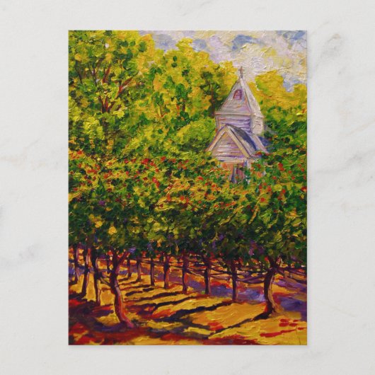 Saint Genevieve Chapel bij Butterfly Creek Winery Briefkaart (Voorkant)