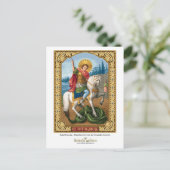 Saint George - Briefkaart (Staand voorkant)