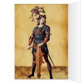 Saint George, bruin perkament (Binnen (Links))