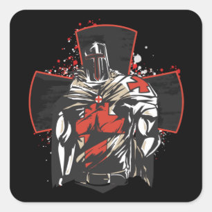 Saint George Cross Vierkante Sticker