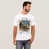 Saint George, Dragon en Princess T-shirt (Voorkant volledig)