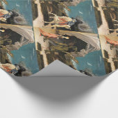 SAINT GEORGE, DRAGON EN PRINCIPE CADEAUPAPIER (Hoek)