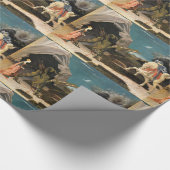 SAINT GEORGE, DRAGON EN PRINCIPE CADEAUPAPIER (Hoek)