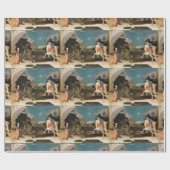 SAINT GEORGE, DRAGON EN PRINCIPE CADEAUPAPIER (Vlak)