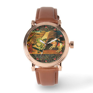SAINT GEORGE, DRAGON EN PRINCIPE HORLOGE
