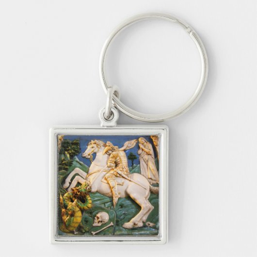 SAINT GEORGE, DRAGON EN PRINCIPE SLEUTELHANGER (Voorkant)