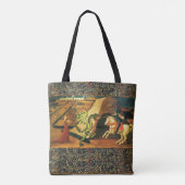 SAINT GEORGE, DRAGON EN PRINCIPE TOTE BAG (Achterkant)