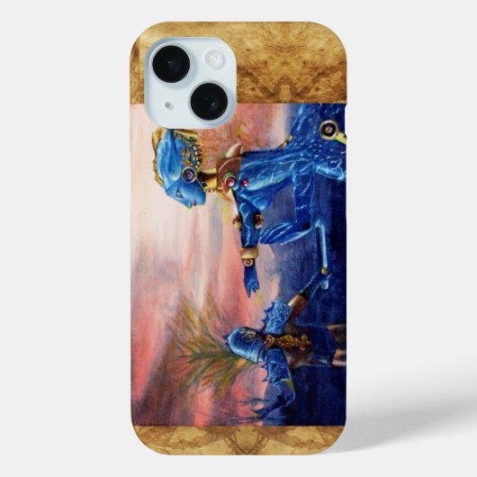 SAINT GEORGE EN ALIEN DRAGON Case-Mate iPhone CASE (Achterkant)