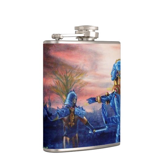 SAINT GEORGE EN ALIEN DRAGON HEUPFLES (Rechts)