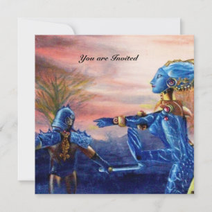 SAINT GEORGE EN ALIEN DRAGON KAART