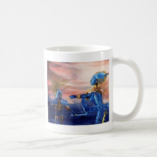 SAINT GEORGE EN ALIEN DRAGON KOFFIEMOK
