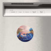 SAINT GEORGE EN ALIEN DRAGON MAGNEET (Insitu (Vaatwasser))