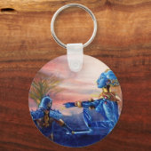 SAINT GEORGE EN ALIEN DRAGON SLEUTELHANGER (Voorkant)