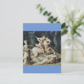 Saint George en de Draak Briefkaart (Staand voorkant)