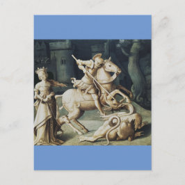 Saint George en de Draak Briefkaart