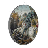 Saint George en de Draak Dartbord (Voorkant Links)