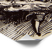 Saint George en de draak - Durer Perfect Poster (Hoek)