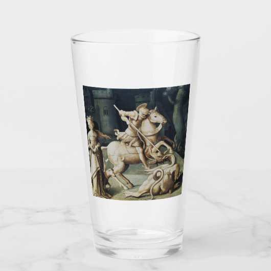 Saint George en de Draak Glas (Voorkant)