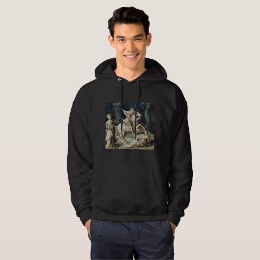Saint George en de Draak Hoodie (Voorkant volledig)
