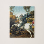 Saint George en de Draak Legpuzzel (Verticaal)