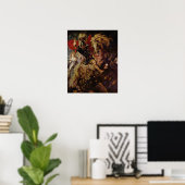 Saint George en de Draak Poster (Thuiskantoor)