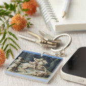 Saint George en de Draak Sleutelhanger (Voorkant Rechts)